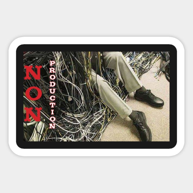NON LOGO29 Sticker by N0NProduction